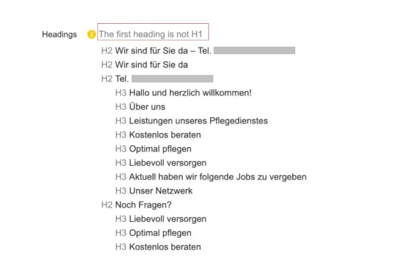 schlechte Headlines