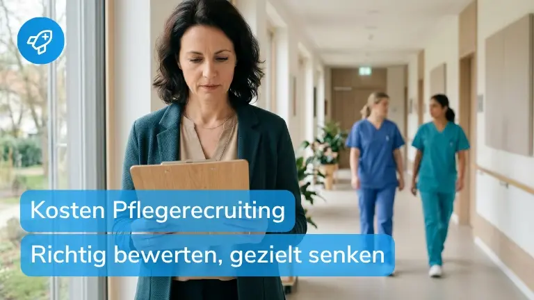 Recruiting-Kosten Pflege: richtig bewerten und senken