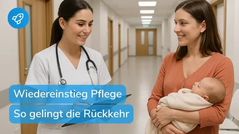 Wiedereinstieg in die Pflege: So gelingt deine Rückkehr in den Pflegeberuf nach Elternzeit oder Pause